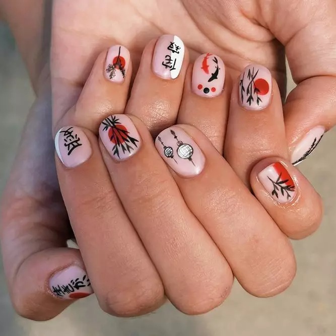 Japanese Acrylic Nails
