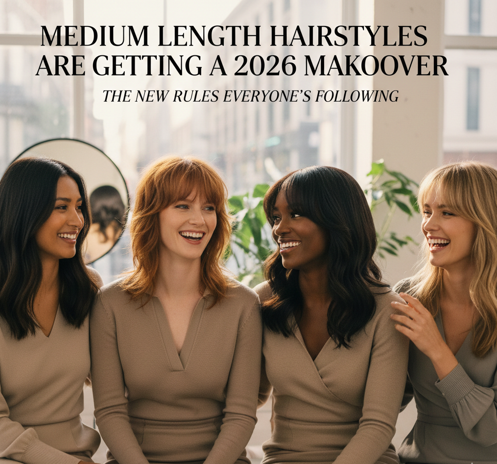 Medium Length Hairstyles Haircuts