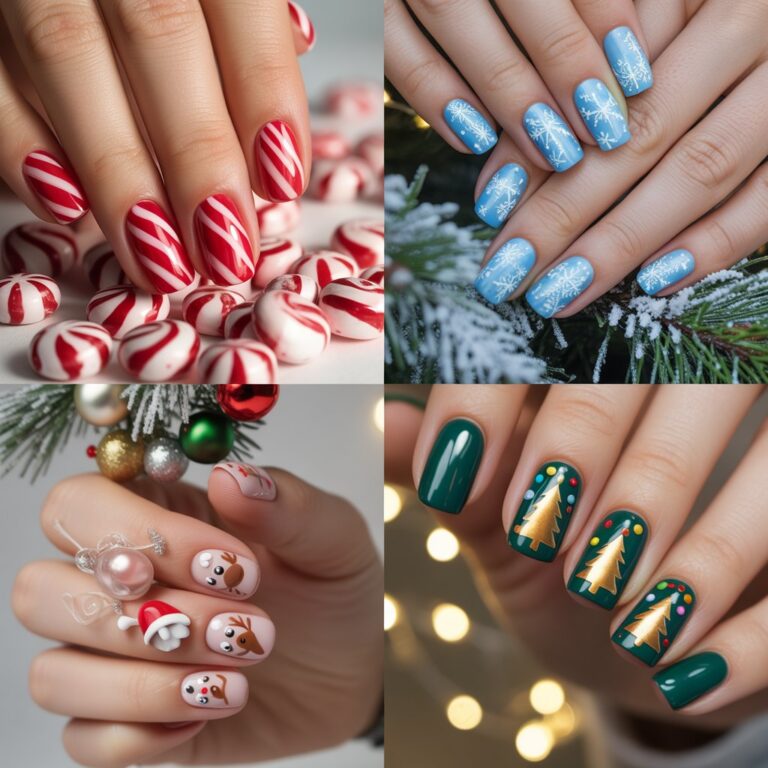 christmas nail designs