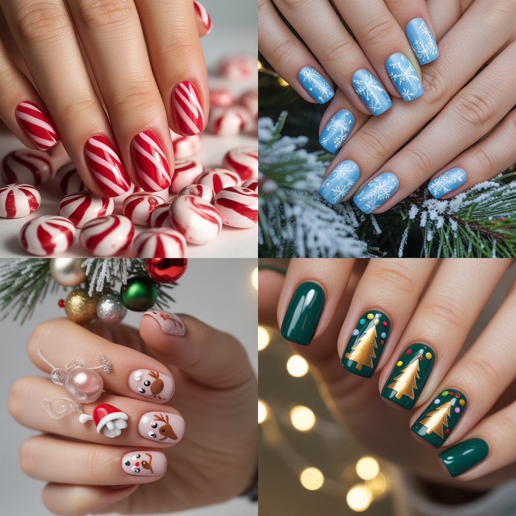 christmas nail designs