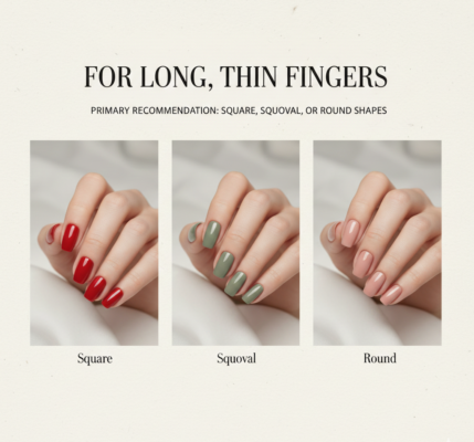 For Long And Thin Fingers Nail Shape
