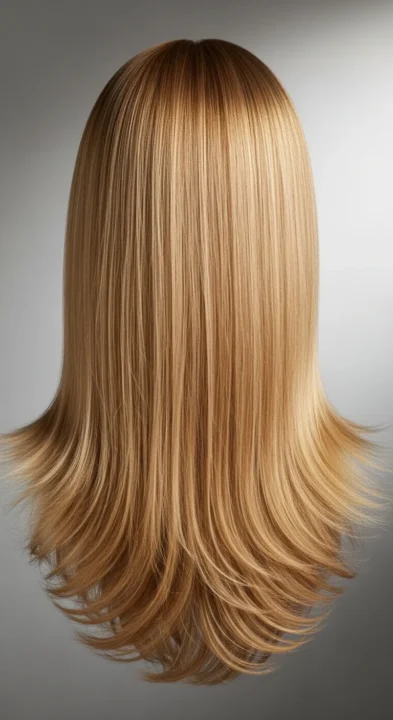 Feathered Ends Cut Spring Haircut Long Hair