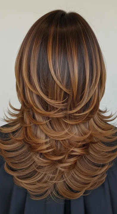 Layered Blowout Style Spring Haircut Long Hair