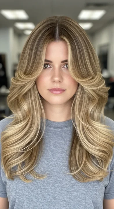 Long Butterfly Layers Spring Haircut Long Hair