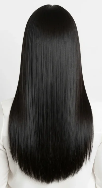 Sleek Straight Cut Spring Haircut Long Hair