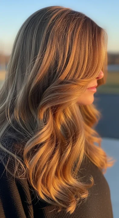 Soft Wave Layers Spring Haircut Long Hair