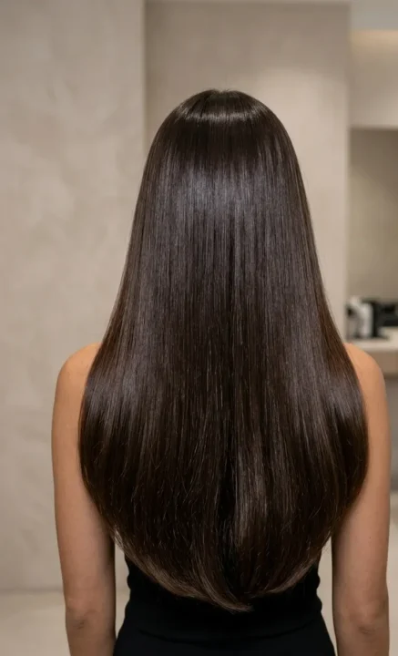 U Shape Cut Spring Haircut Long Hair