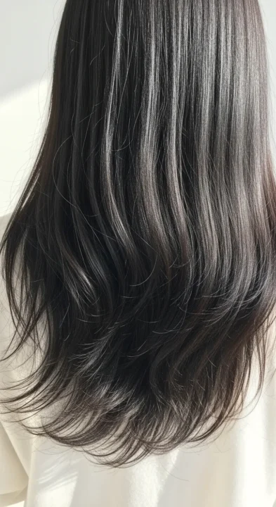 Wispy Layered Ends Spring Haircut Long Hair