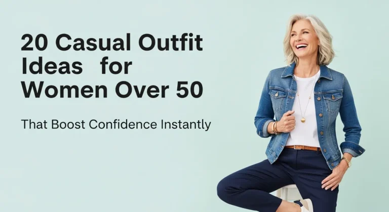 Casual Outfit Ideas for Women Over 50