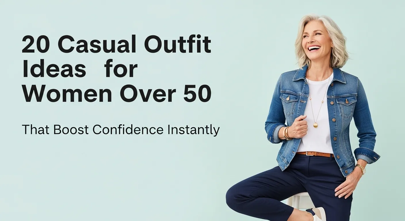 Casual Outfit Ideas for Women Over 50